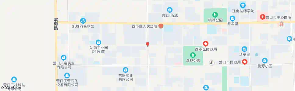 营口智泉街(得胜路)_公交站地图_营口公交_妙搜公交查询2025