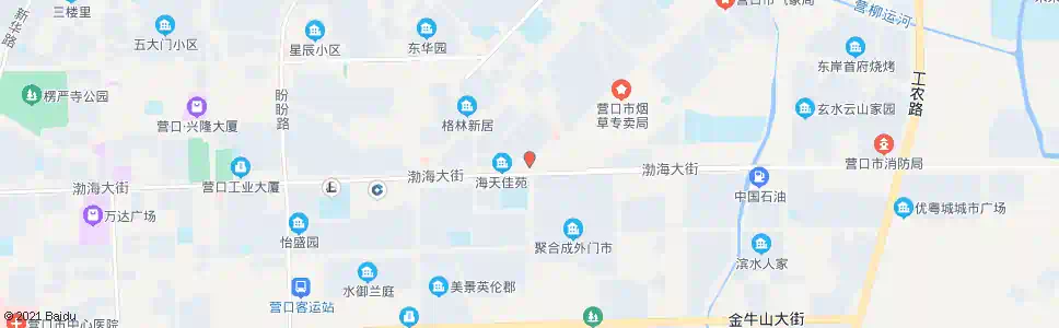 营口交通局(东)_公交站地图_营口公交_妙搜公交查询2025