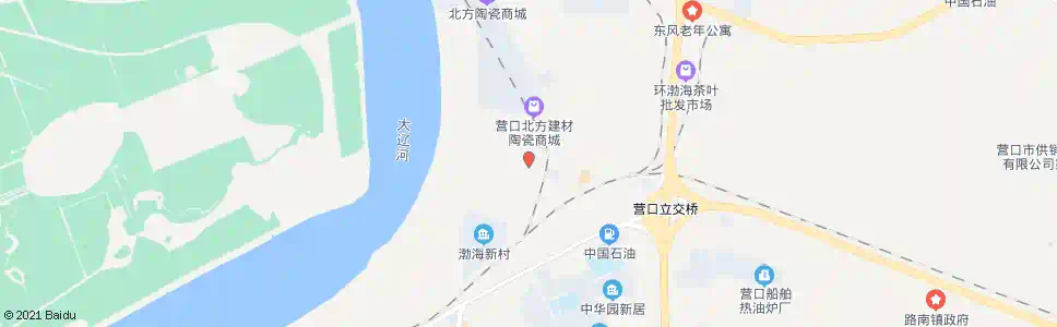 营口老年关怀医院_公交站地图_营口公交_妙搜公交查询2025