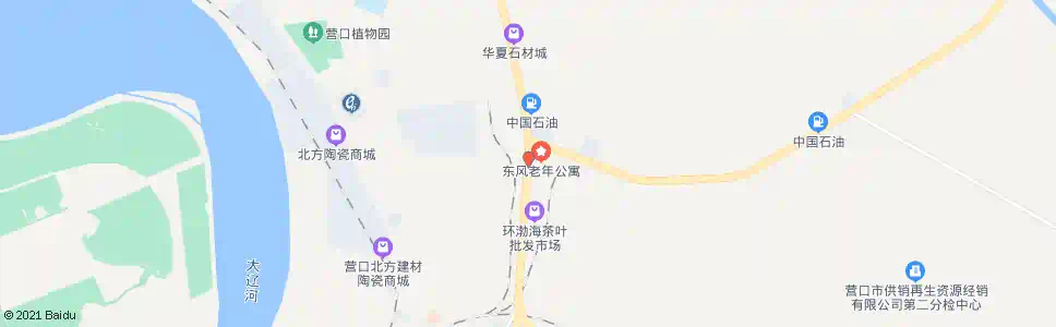 营口沈营路道口_公交站地图_营口公交_妙搜公交查询2025