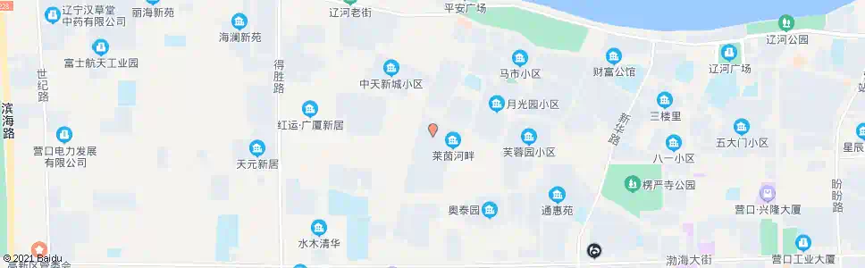 营口富竹小区_公交站地图_营口公交_妙搜公交查询2025