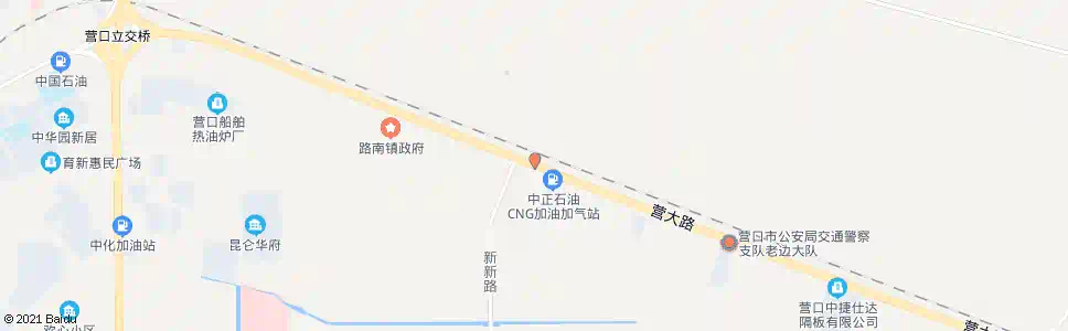 营口中意泰达汽保_公交站地图_营口公交_妙搜公交查询2025
