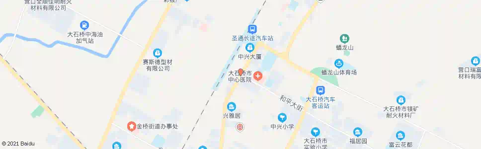 营口振兴中路和平大街_公交站地图_营口公交_妙搜公交查询2025