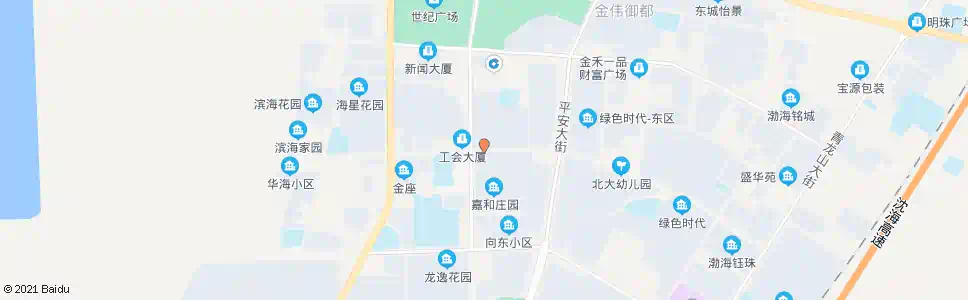 营口工会大厦_公交站地图_营口公交_妙搜公交查询2025