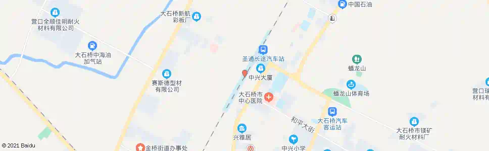 营口大石桥火车站_公交站地图_营口公交_妙搜公交查询2025