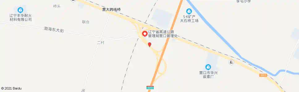 营口沈海高速营口站_公交站地图_营口公交_妙搜公交查询2025