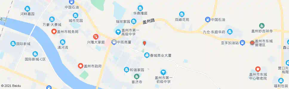 营口盖州实验小学_公交站地图_营口公交_妙搜公交查询2025