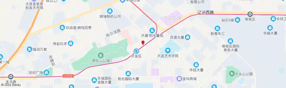 营口路南开发区_公交站地图_营口公交_妙搜公交查询2025