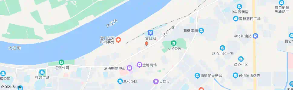 营口银河小区_公交站地图_营口公交_妙搜公交查询2025