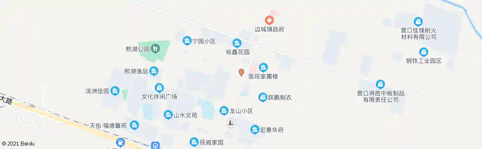 营口育才小学_公交站地图_营口公交_妙搜公交查询2025