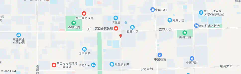 营口军分区_公交站地图_营口公交_妙搜公交查询2025
