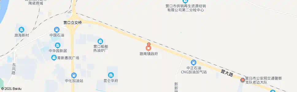 营口老边区委_公交站地图_营口公交_妙搜公交查询2025