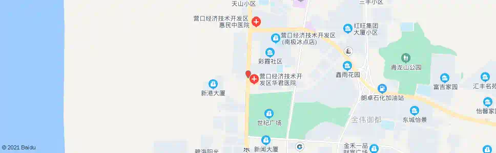 营口同济医院_公交站地图_营口公交_妙搜公交查询2025