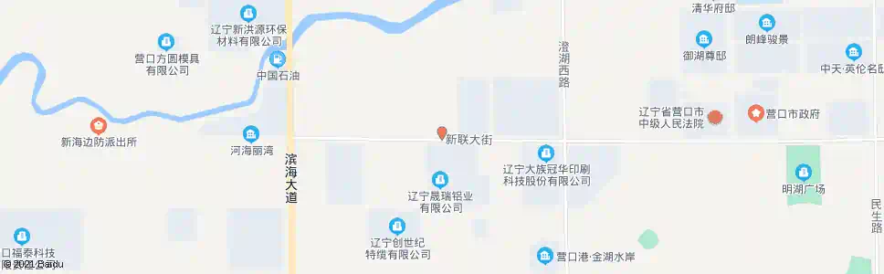 营口流体设备制造公司_公交站地图_营口公交_妙搜公交查询2025