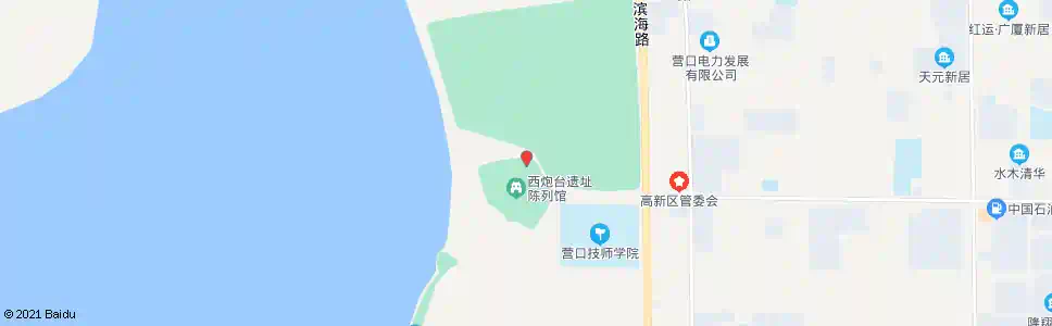 营口西炮台_公交站地图_营口公交_妙搜公交查询2025