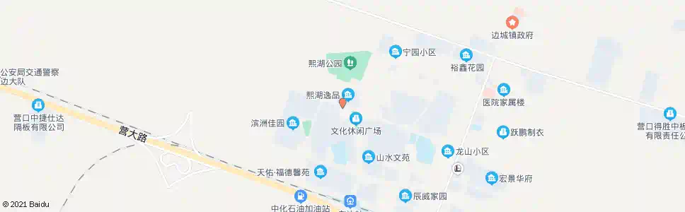 营口熙湖逸品小区_公交站地图_营口公交_妙搜公交查询2025