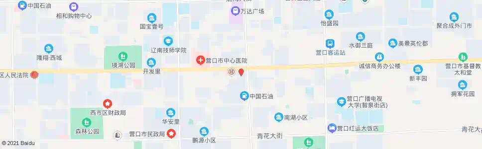营口国税局(市府路)_公交站地图_营口公交_妙搜公交查询2025