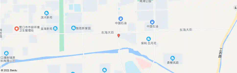 营口民兴河广场_公交站地图_营口公交_妙搜公交查询2025