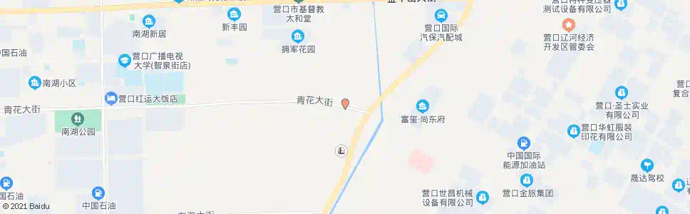 营口青花大街_公交站地图_营口公交_妙搜公交查询2025