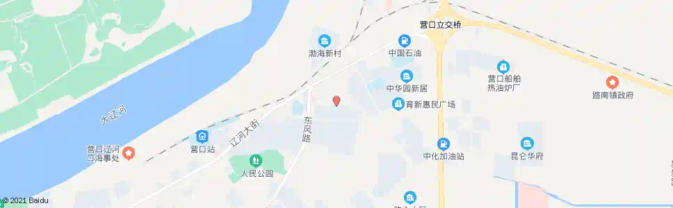 营口南园社区_公交站地图_营口公交_妙搜公交查询2025