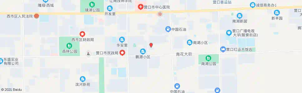 营口靶场小区_公交站地图_营口公交_妙搜公交查询2025