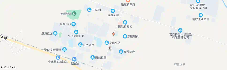 营口老边区政府_公交站地图_营口公交_妙搜公交查询2025