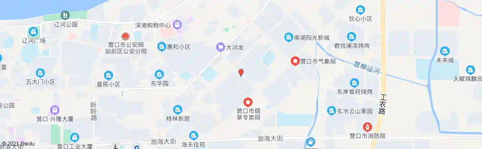 营口四道沟_公交站地图_营口公交_妙搜公交查询2025