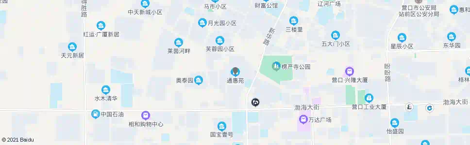 营口通惠苑_公交站地图_营口公交_妙搜公交查询2025