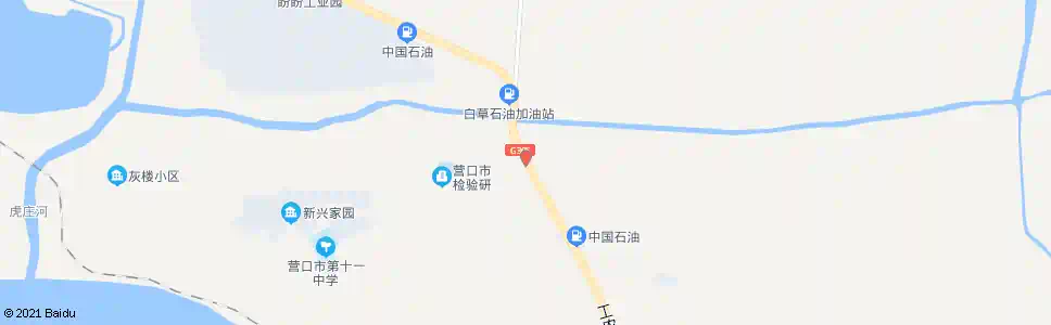 营口旱河桥_公交站地图_营口公交_妙搜公交查询2025