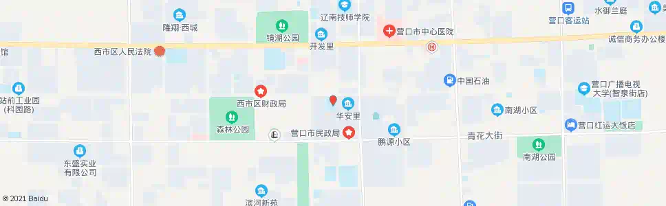 营口振兴学校_公交站地图_营口公交_妙搜公交查询2025