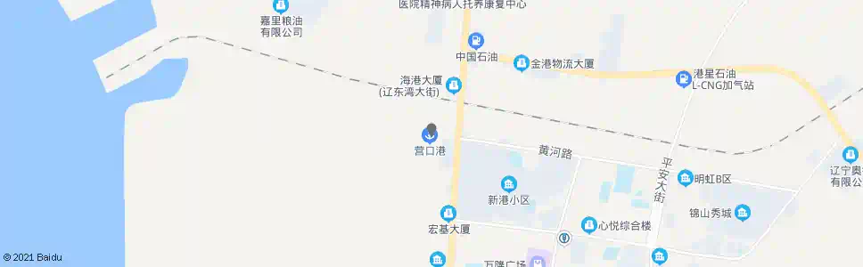 营口营口港3号门_公交站地图_营口公交_妙搜公交查询2025