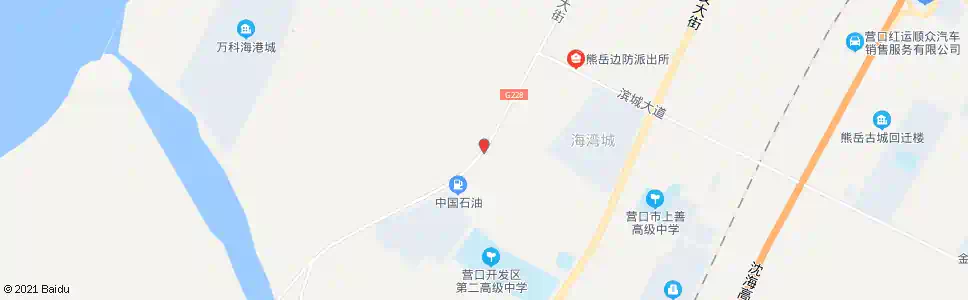 营口天然气公司_公交站地图_营口公交_妙搜公交查询2025