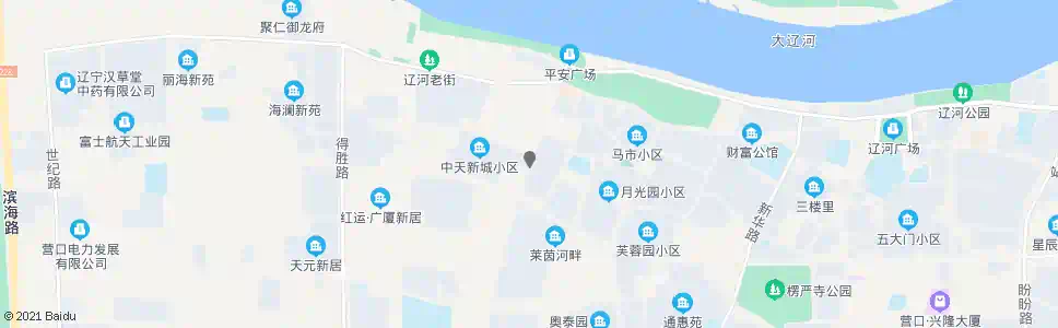 营口红运新居_公交站地图_营口公交_妙搜公交查询2025