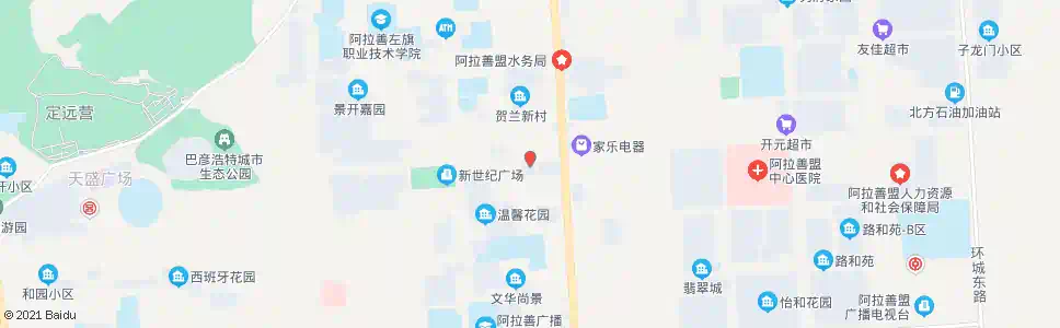 阿拉善蒲京大酒店_公交站地图_阿拉善公交_妙搜公交查询2025