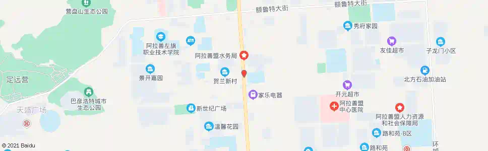 阿拉善附小_公交站地图_阿拉善公交_妙搜公交查询2025