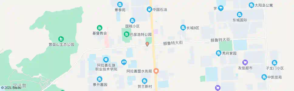 阿拉善四通宾馆_公交站地图_阿拉善公交_妙搜公交查询2025