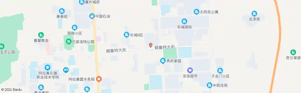阿拉善八一小区_公交站地图_阿拉善公交_妙搜公交查询2025