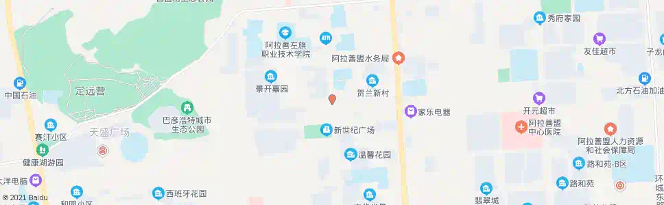 阿拉善川霸火锅城_公交站地图_阿拉善公交_妙搜公交查询2025