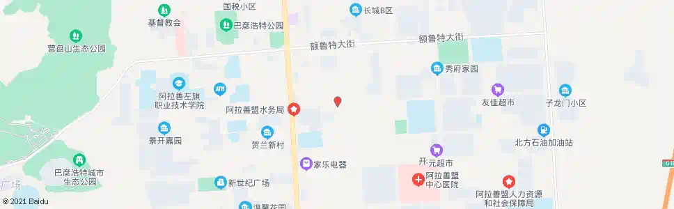 阿拉善宏力小区_公交站地图_阿拉善公交_妙搜公交查询2025