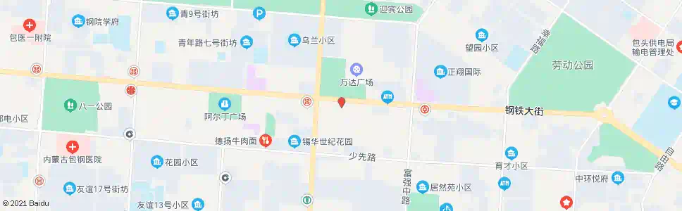 包头圣澳音乐广场_公交站地图_包头公交_妙搜公交查询2025