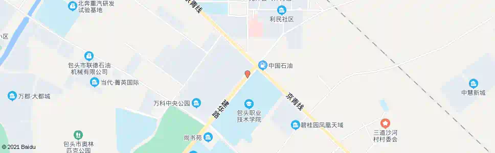 包头二零二厂东门_公交站地图_包头公交_妙搜公交查询2025