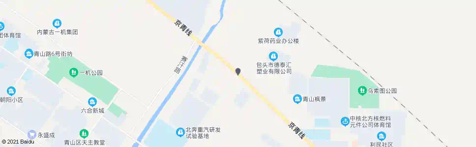 包头装备园区管委会_公交站地图_包头公交_妙搜公交查询2025