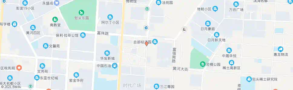 包头民族东路_公交站地图_包头公交_妙搜公交查询2025