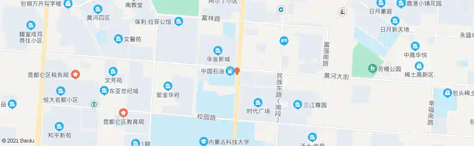 包头稀土国际大酒店_公交站地图_包头公交_妙搜公交查询2025