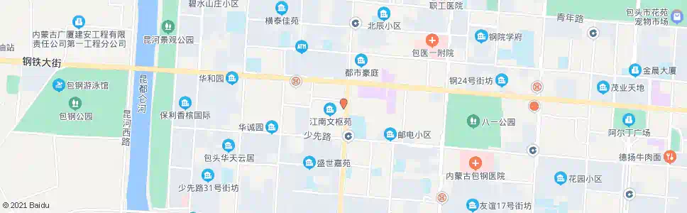 包头白云路_公交站地图_包头公交_妙搜公交查询2025