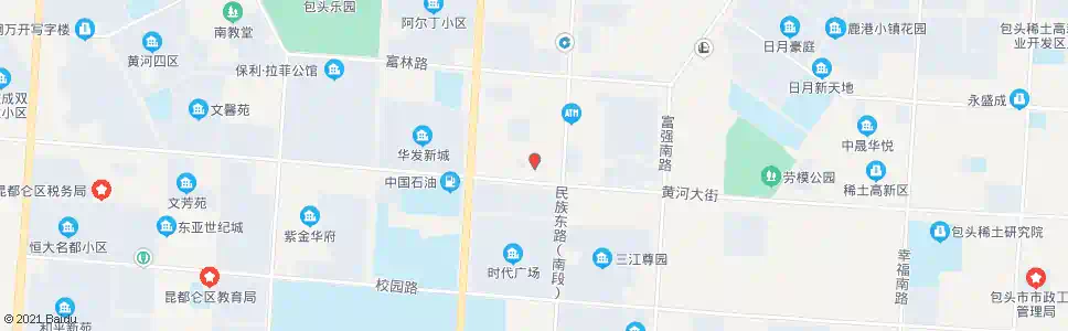 包头自来水公司_公交站地图_包头公交_妙搜公交查询2025
