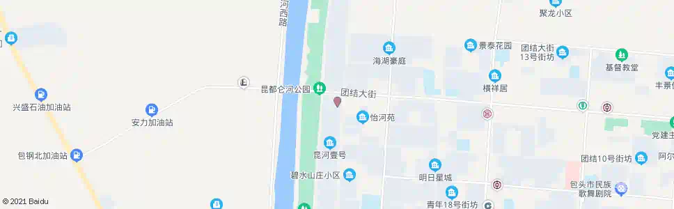 包头昆河壹号_公交站地图_包头公交_妙搜公交查询2025