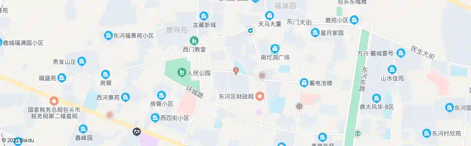 包头东河法院_公交站地图_包头公交_妙搜公交查询2025