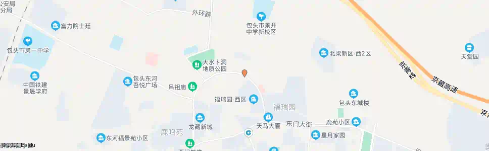 包头龙藏新城_公交站地图_包头公交_妙搜公交查询2025