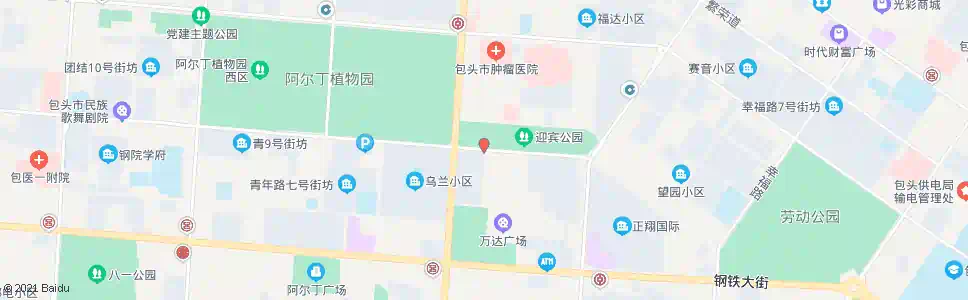 包头万达广场北_公交站地图_包头公交_妙搜公交查询2025